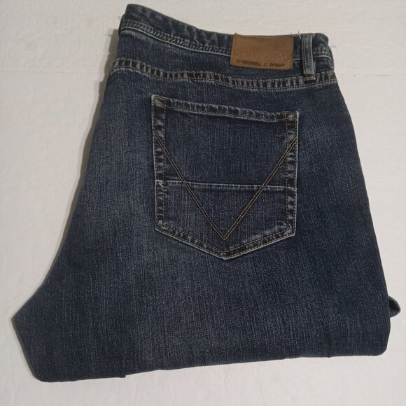 Rock & Roll Denim X Dale Brisby VTG '46 Revolver Slim Straight Jeans 44x38 - Picture 1 of 11